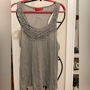 ELLE grey tank top